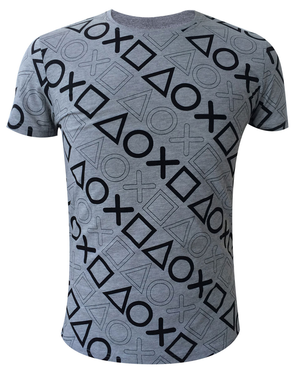 Playstation - Allover Print (T-Shirt) M