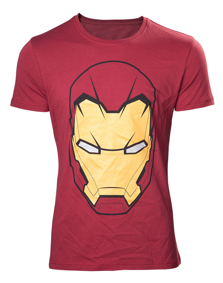 Iron Man - Head (T-Shirt) M
