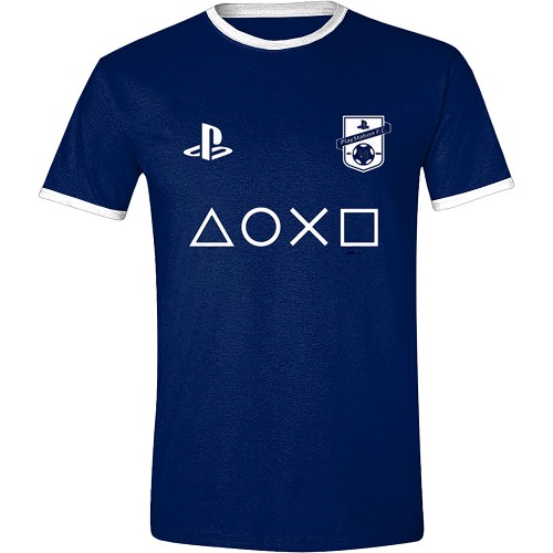 Playstation - F.C Club Logo With Icons (T-Shirt) XL