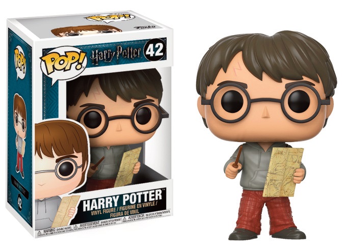 Funko POP! Harry Potter Harry Potter with Marauders Map 10 cm