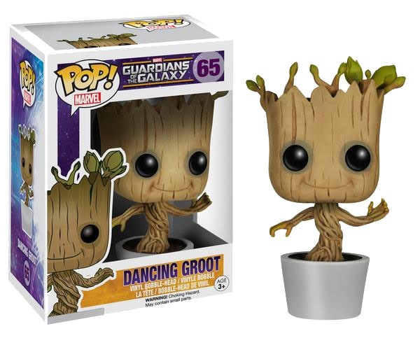 Funko POP! Strážci Galaxie Bobble-Head Dancing Groot 10 cm