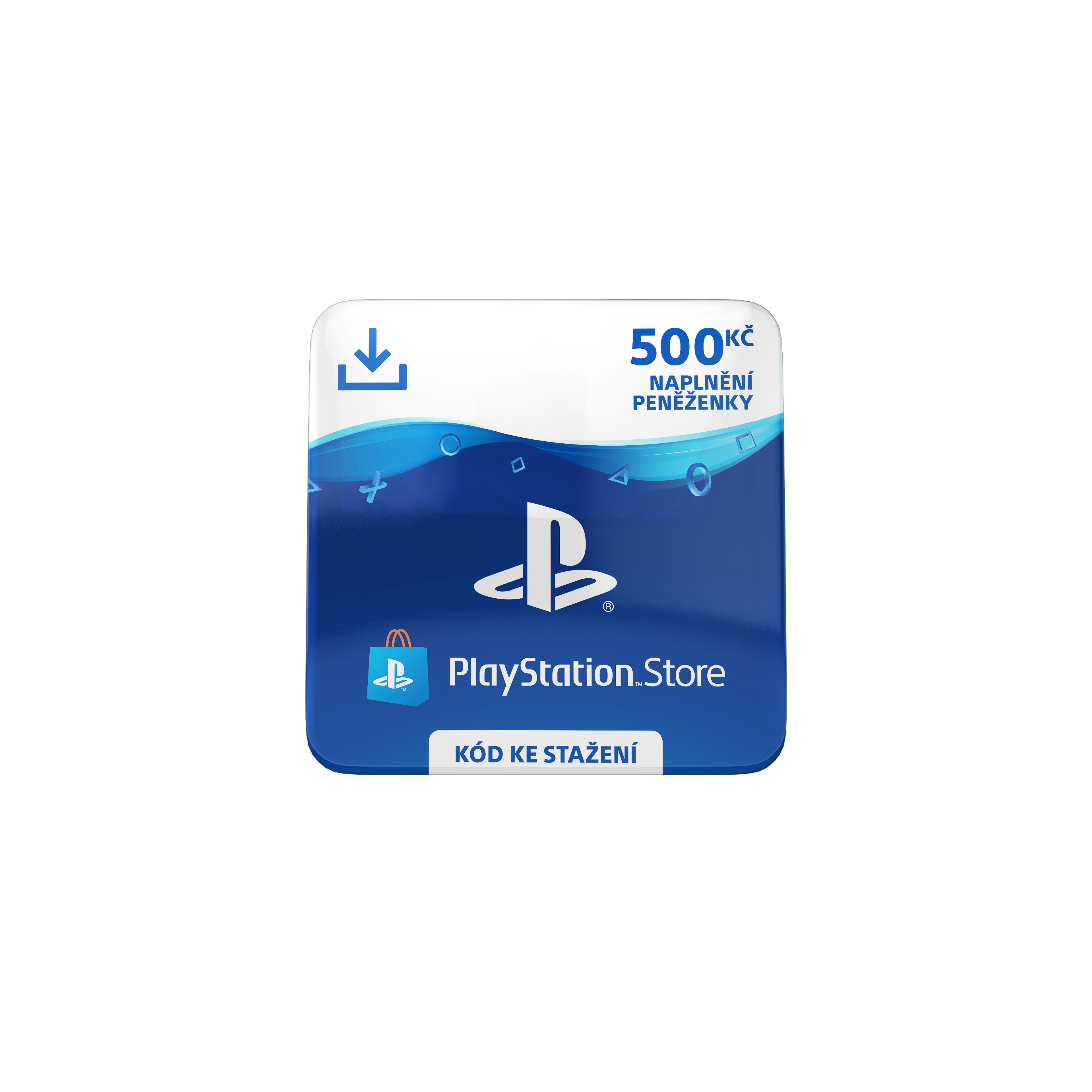 PlayStation Store predplatená karta 500 Kč